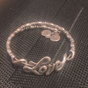 Alex And Ani VTG 66 Love Wrap Beaded Bracelet